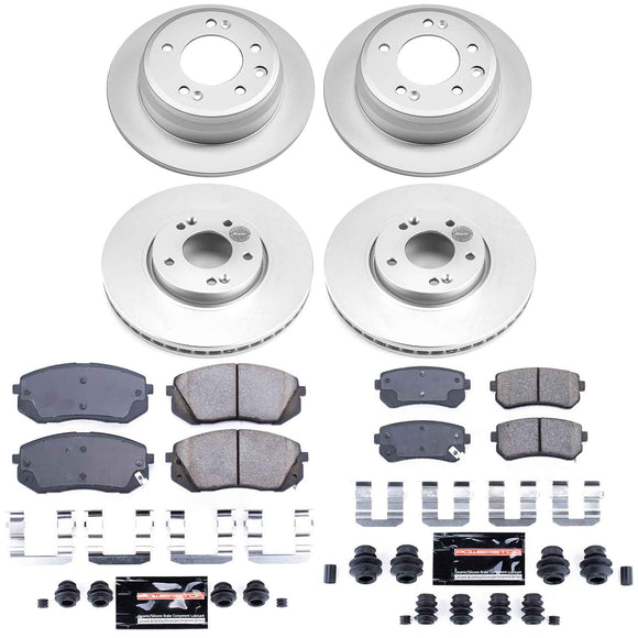 Z23 Daily Driver Premium Carbon-Fiber Ceramic Brake Pad and Fully Coated Rotor K