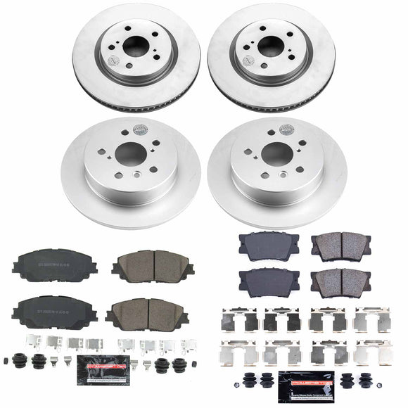 Z23 Daily Driver Premium Carbon-Fiber Ceramic Brake Pad and Fully Coated Rotor K
