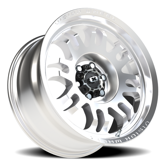 17x8.5 Vision 409 Inferno Milled Machine Face 6x114.3 6x4.5 ET0 Wheel Rim