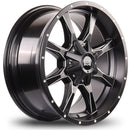 20x9 Mudder Trucker MT513 Black Milled 6x135 6x139.7 6x5.5 ET18 Wheel-4