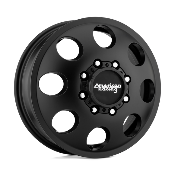 17X6 American Racing AR204 BAJA DUALLY S-BLK 8X165.1 ET111 wheel/rim