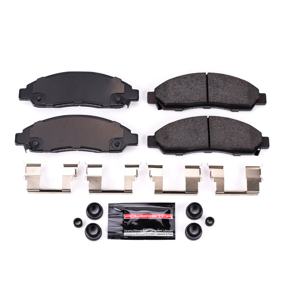 PowerStop Z23 Evolution Sport Carbon-Fiber Brake Pads With Hardware