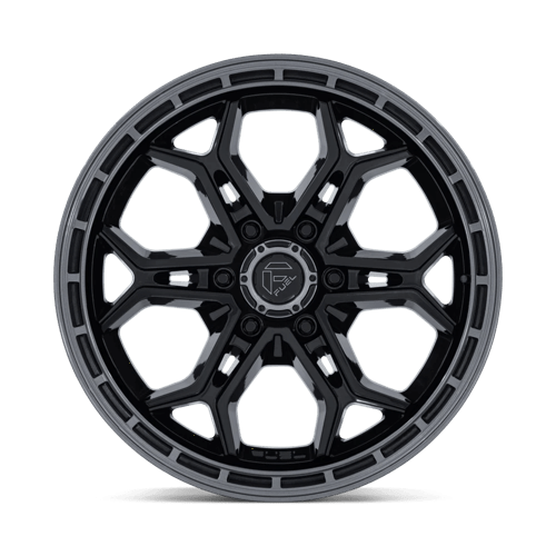 20x9 Fuel Off-Road FC896 Heathen Gloss Black Gunmetal Lip 6x139.7 ET20 Wheel