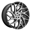 24X10 DUB S260 G.O.A.T. BRS-GBLK-DDT-SPK 6X135 ET30 wheel/rim-2