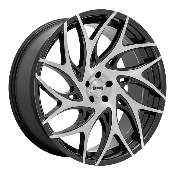 24X10 DUB S260 G.O.A.T. BRS-GBLK-DDT-SPK 6X135 ET30 wheel/rim