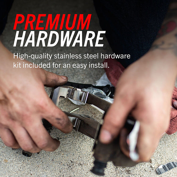 PowerStop Z17 Evolution Ceramic Brake Pads With Hardware
