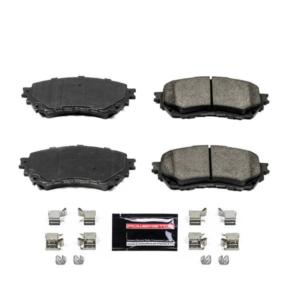PowerStop Z23 Evolution Sport Carbon-Fiber Brake Pads With Hardware