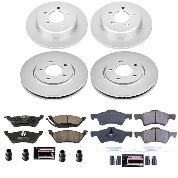 Z23 Daily Driver Premium Carbon-Fiber Ceramic Brake Pad and Fully Coated Rotor K