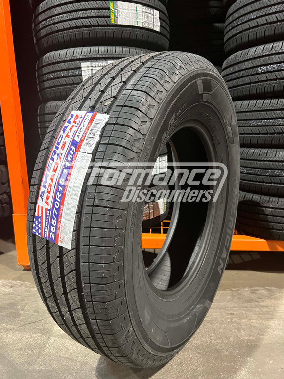265/70R18 American Roadstar H/T 116H BSW SL 265 70 18 2657018