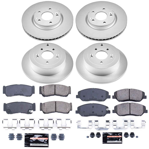 Z23 Daily Driver Premium Carbon-Fiber Ceramic Brake Pad and Fully Coated Rotor K