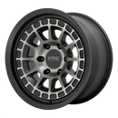 17X8.5 KMC KM719 CANYON Satin Black With Gray Tint 6X139.7 ET0 wheel/rim-2