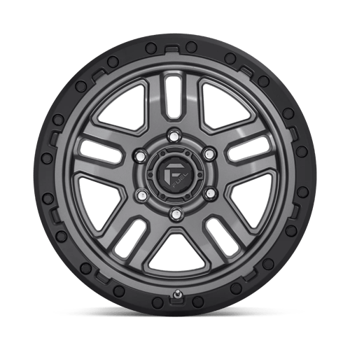 18x9 Fuel Off-Road D701 Ammo Matte Gun Metal Black Bead Ring 6x135 ET20 Wheel