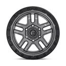 18x9 Fuel Off-Road D701 Ammo Matte Gun Metal Black Bead Ring 6x135 ET20 Wheel