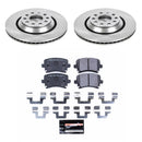 PowerStop Track Day Spec High-Performance Brake Pad and Rotor Kit