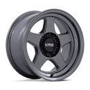 17X8.5 KMC KM728 Lobo Matte Anthracite 6X135 ET-10 Wheel Rim-2