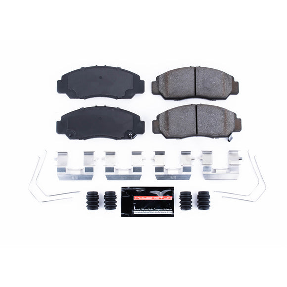 PowerStop Z23 Evolution Sport Carbon-Fiber Brake Pads With Hardware