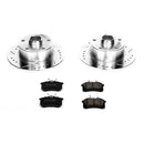 PowerStop Z23 Daily Driver Carbon-Fiber Ceramic Brake Pad and Drilled & Slotted