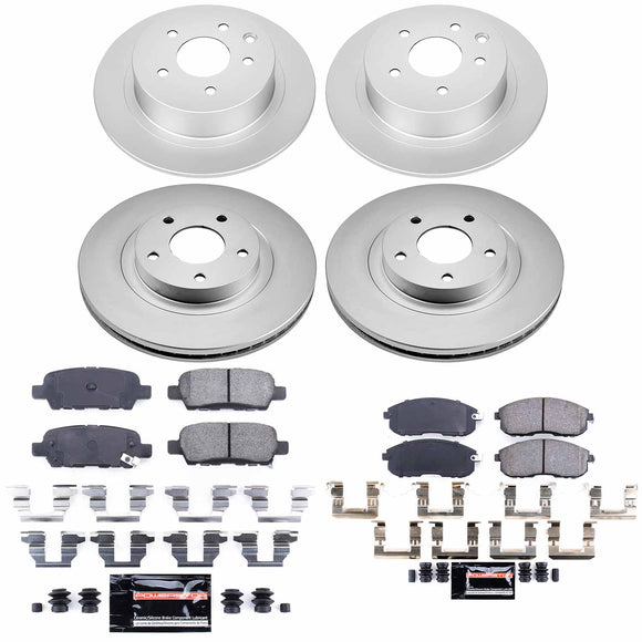 Z23 Daily Driver Premium Carbon-Fiber Ceramic Brake Pad and Fully Coated Rotor K