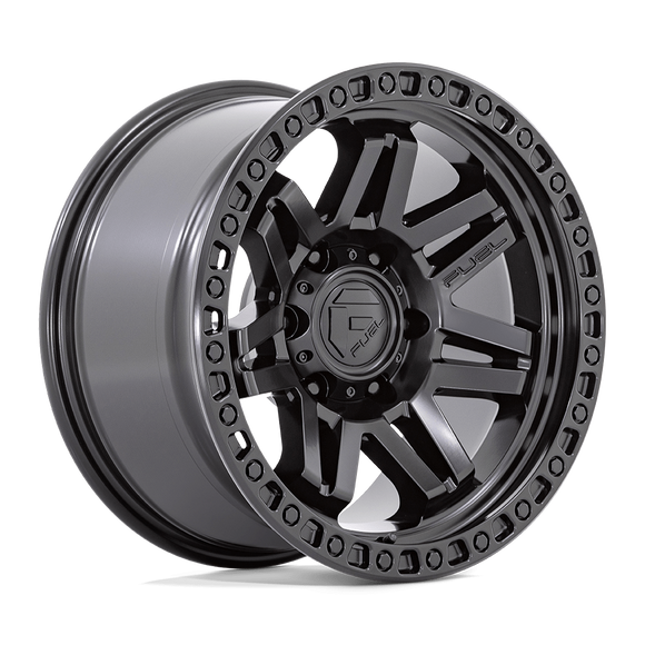 17x9 Fuel Off-Road D810 Syndicate Blackout 6x135 ET1 CB87.1 Wheel Rim