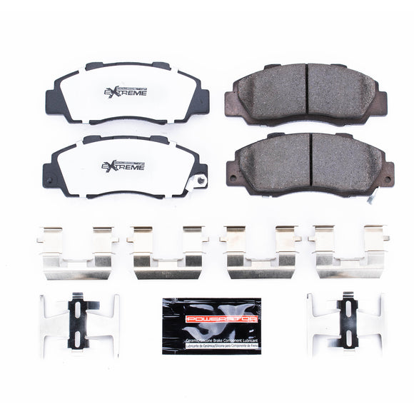 PowerStop Z26 Street Performance Carbon-Fiber Ceramic Brake Pads With Hardware