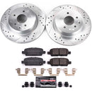 PowerStop Z23 Daily Driver Carbon-Fiber Ceramic Brake Pad and Drilled & Slotted