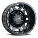 16x6 G-FX MV2 Matte Black 6x180 ET-130 wheel/rim