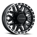 16x6 Raceline 953BM Black / Machined 8x165.1 8x6.5 ET0 Wheel Rim