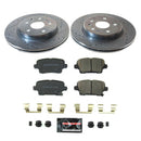 PowerStop Z23 Daily Driver Carbon-Fiber Ceramic Brake Pad and Drilled & Slotted