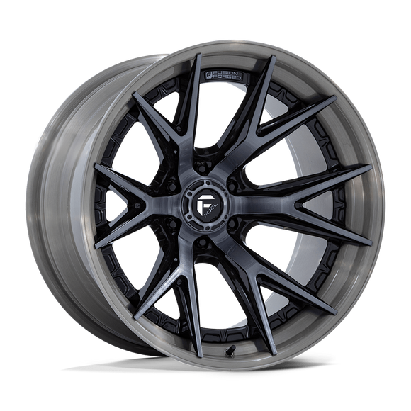 20x10 Fuel Off-Road FC402 Catalyst Gloss Black Gray Tint 6x135 ET-18 Wheel