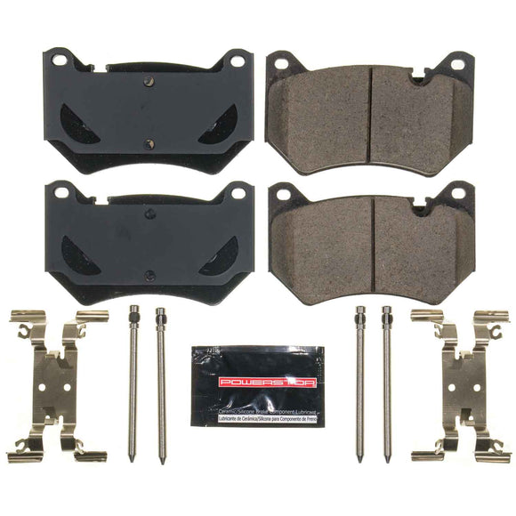 PowerStop Z23 Evolution Sport Carbon-Fiber Brake Pads With Hardware