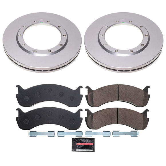 Z36 Truck & Tow Premium Carbon-Fiber Ceramic Brake Pad and Fully Coated Rotor Ki