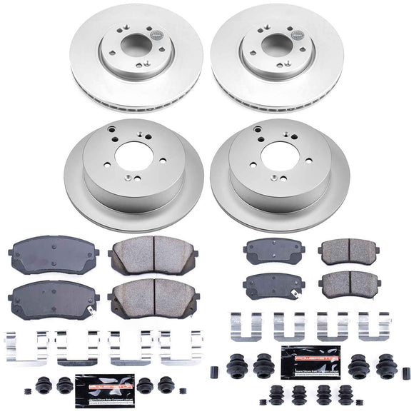 Z23 Daily Driver Premium Carbon-Fiber Ceramic Brake Pad and Fully Coated Rotor K