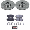 PowerStop Track Day Spec High-Performance Brake Pad and Rotor Kit