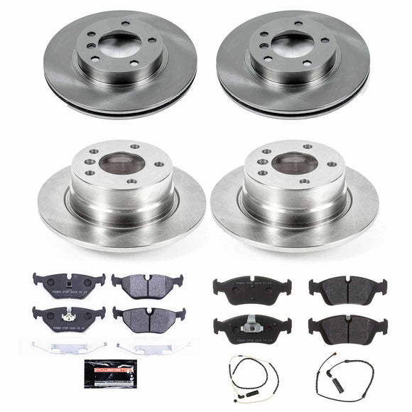 PowerStop Track Day Spec High-Performance Brake Pad and Rotor Kit