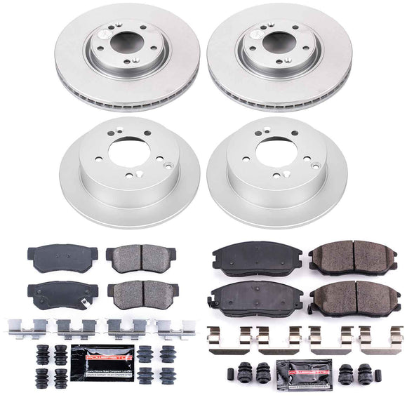 Z23 Daily Driver Premium Carbon-Fiber Ceramic Brake Pad and Fully Coated Rotor K