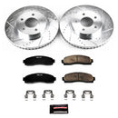 PowerStop Z23 Daily Driver Carbon-Fiber Ceramic Brake Pad and Drilled & Slotted