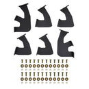 Westin HDX Drop Nerf Step Bars Powder Coated Textured Black Steel 56-12675