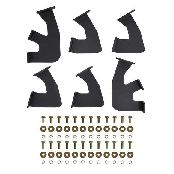 Westin HDX Drop Nerf Step Bars Powder Coated Textured Black Steel 56-12675