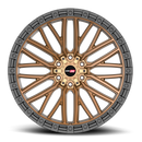 20x12 Vortek VRT-608 Apollo Matte Bronze 6x135 ET-44 CB106.1 Wheel
