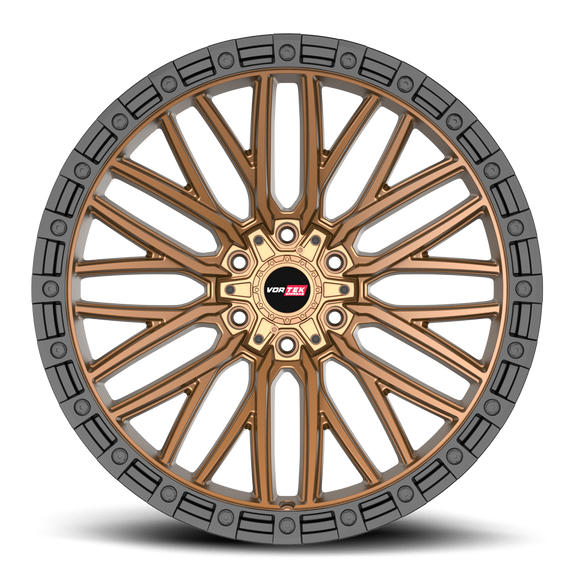 20x12 Vortek VRT-608 Apollo Matte Bronze 6x135 ET-44 CB106.1 Wheel