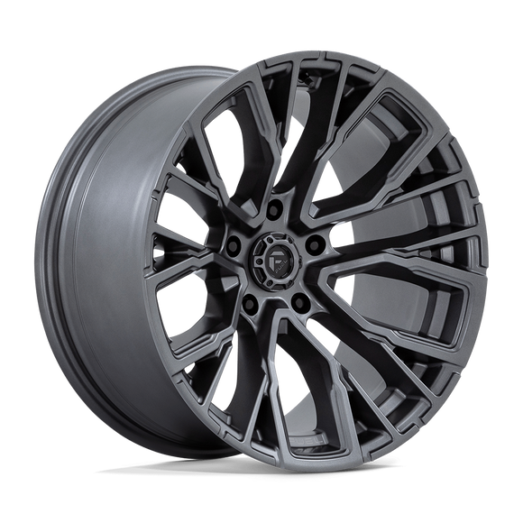 20x10 Fuel Off-Road D848 Rebar Gray 5x127 ET-18 CB71.5 Wheel Rim