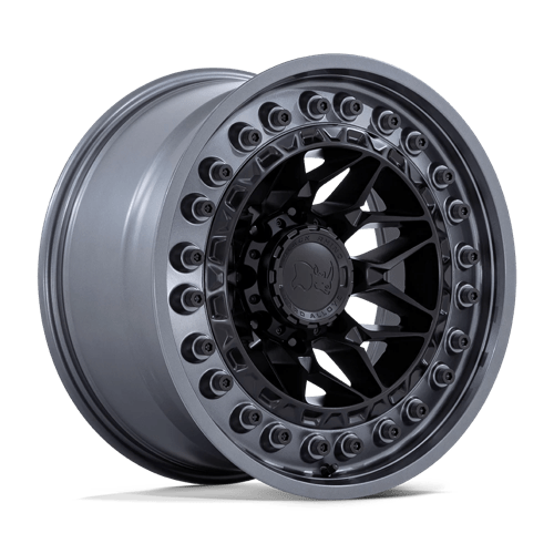 17X9 Black Rhino Alpha Black 5X127 5X5 ET-12 Wheel Rim