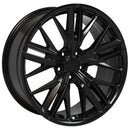 20" Replica Wheel CV25 Fits Chevrolet Camaro ZL1 Rim 20x8.5 Satin Wheel