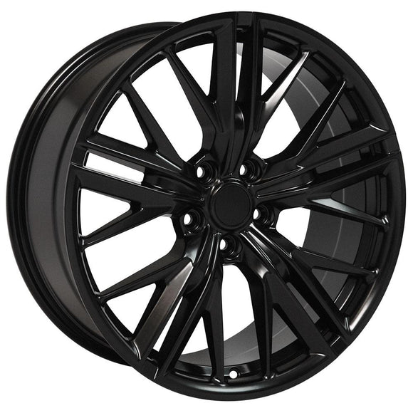 20" Replica Wheel CV25 Fits Chevrolet Camaro ZL1 Rim 20x8.5 Satin Wheel