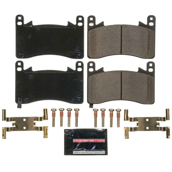 PowerStop Z23 Evolution Sport Carbon-Fiber Brake Pads With Hardware
