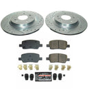 PowerStop Z23 Daily Driver Carbon-Fiber Ceramic Brake Pad and Drilled & Slotted