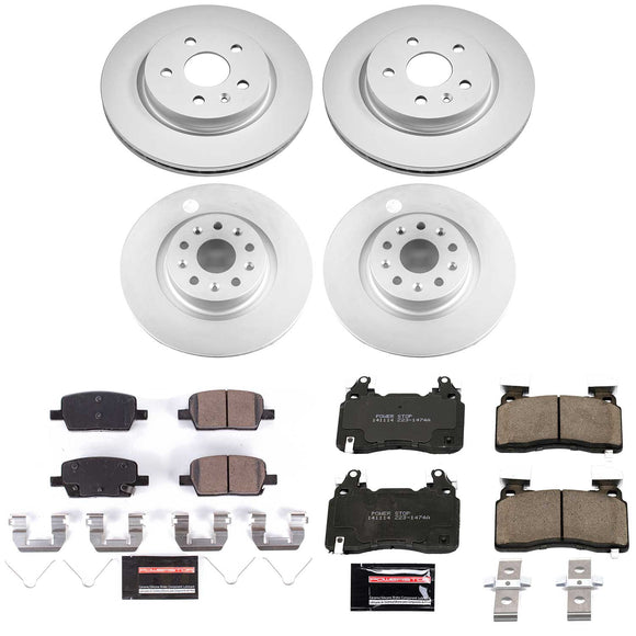 Z23 Daily Driver Premium Carbon-Fiber Ceramic Brake Pad and Fully Coated Rotor K