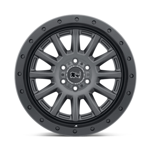 17x8.5  Black Rhino Dugger Wheel/Rim ET-18 1785DGR-85114M76