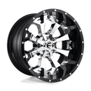 20X12 Fuel D246 Assault Chrome/GBL 6X135/6X139.7 ET-43 wheel/rim