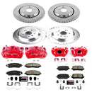 PowerStop Z23 Daily Driver Carbon-Fiber Ceramic Pads Drilled & Slotted Rotor & C